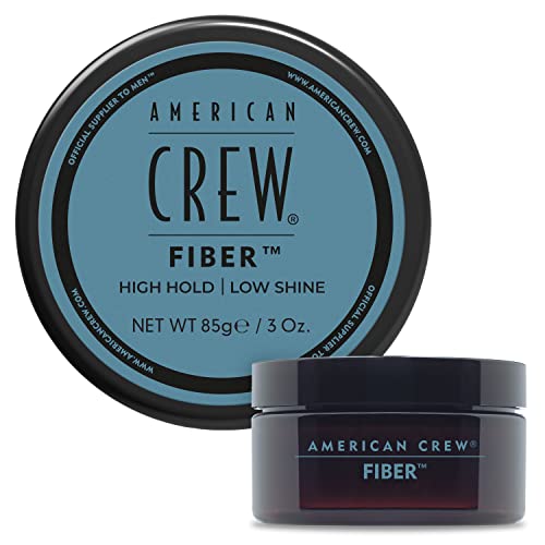 American Crew Fiber Cera Pelo Hombre, Moldeadora, Fijación Fuerte y Brillo Suave, 85 g